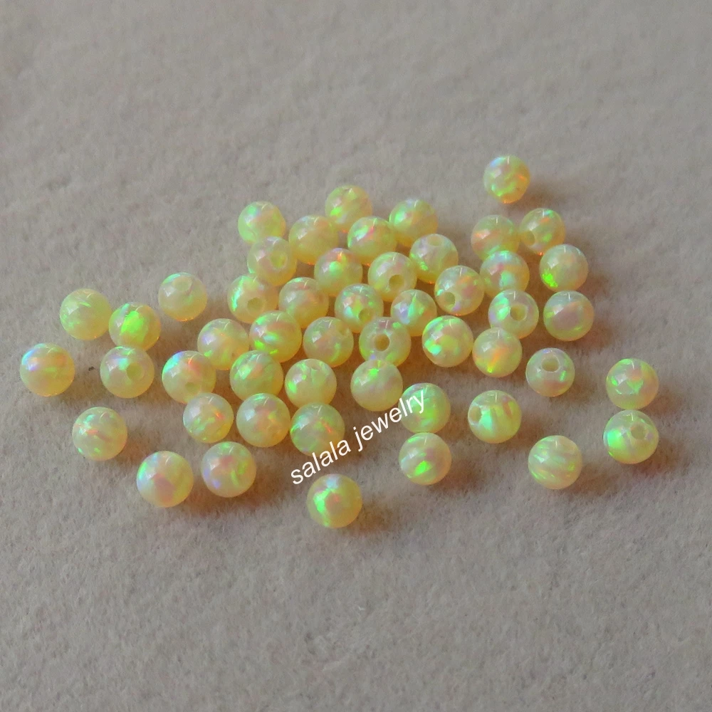Опаловые бусины круглые 3 мм 200 шт./лот OP04 | Украшения и аксессуары
