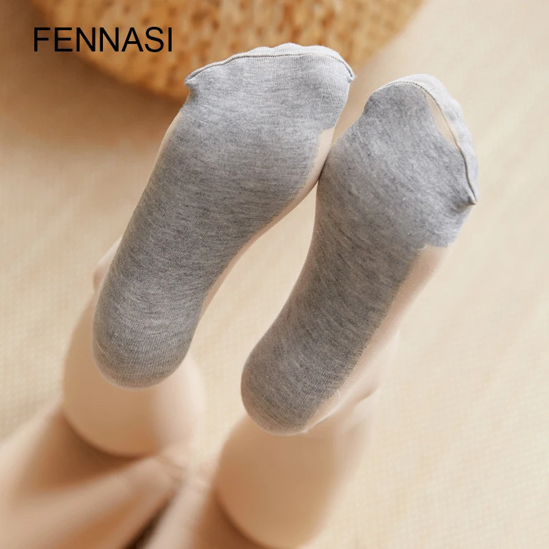 Пикантные зимние женские колготки FENNASI Колготки с завышенной талией нейлоновые в