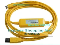 usb sc09 fx usb programming cable with cd in box used for fx series plc fx0s fx1s fx3u fx0n fx1n fx2n sc09 support xp vista win7