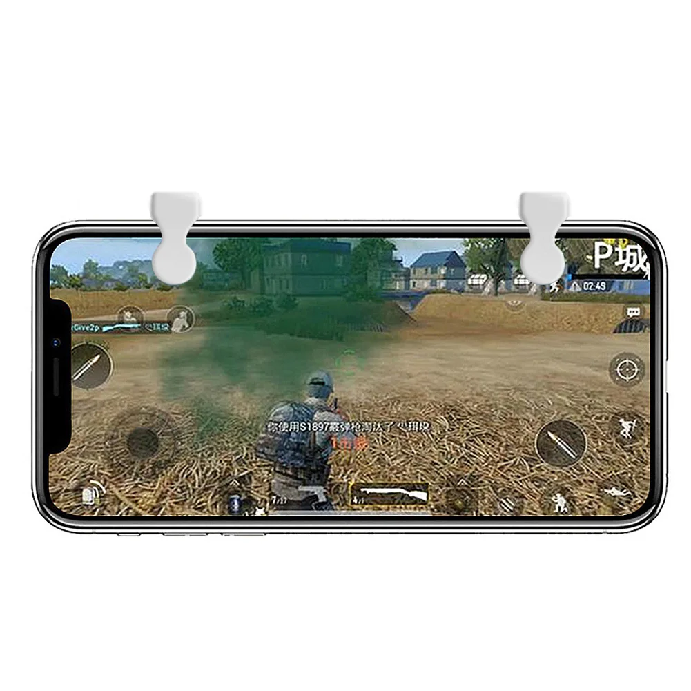 Для PUBG/правила выживания игровой триггер кнопка огня клавиша Aim GamepadSmart phone