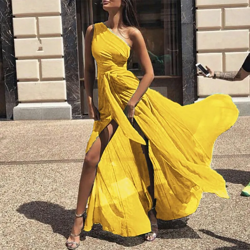 Длинное вечернее платье с поясом высокой талией 2018 | Женская одежда