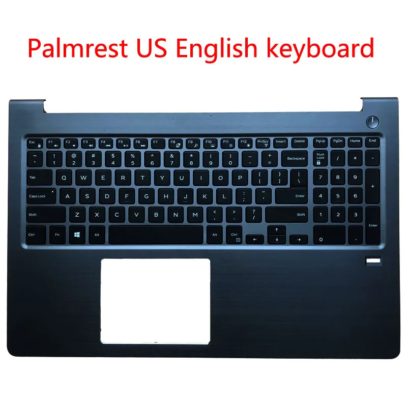 Laptop Palmrest For DELL For Vostro 15 5568 0FCN57 FCN57 0HJP49 HJP49 0F3H67 F3H67 0PD6VX PD6VX 0JD9FG JD9FG with US keyboard