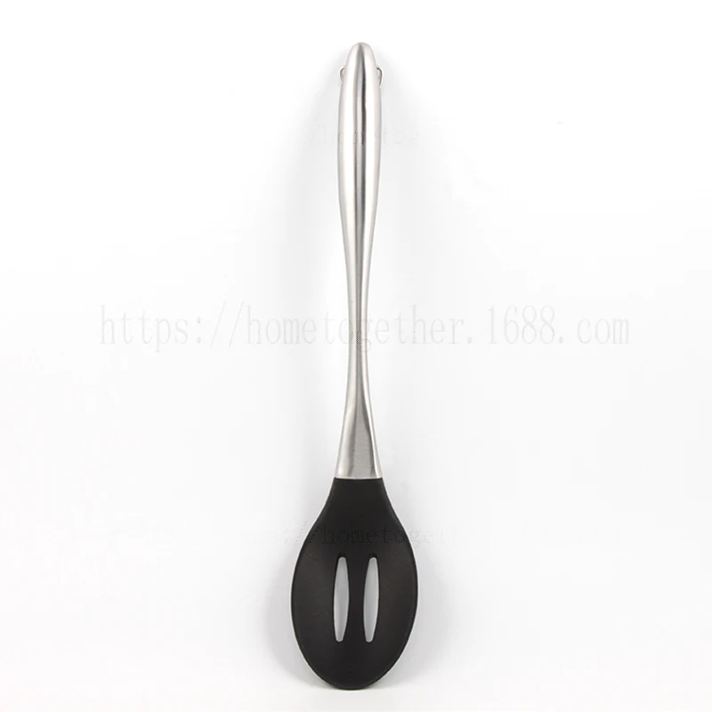 Kitchen Silicone Spoon Cooking Baking Mixing Ladle Food Grade Utensils Kitchenware | Дом и сад