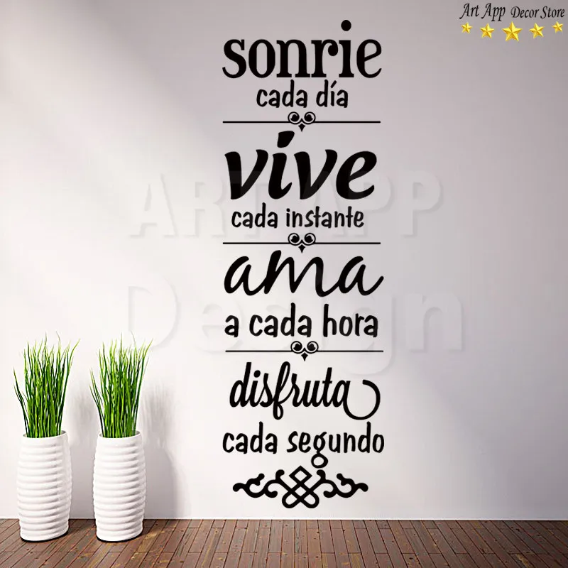 Виниловые наклейки на стену для украшения гостиной|quote wall decal|house rulesroom decoration |