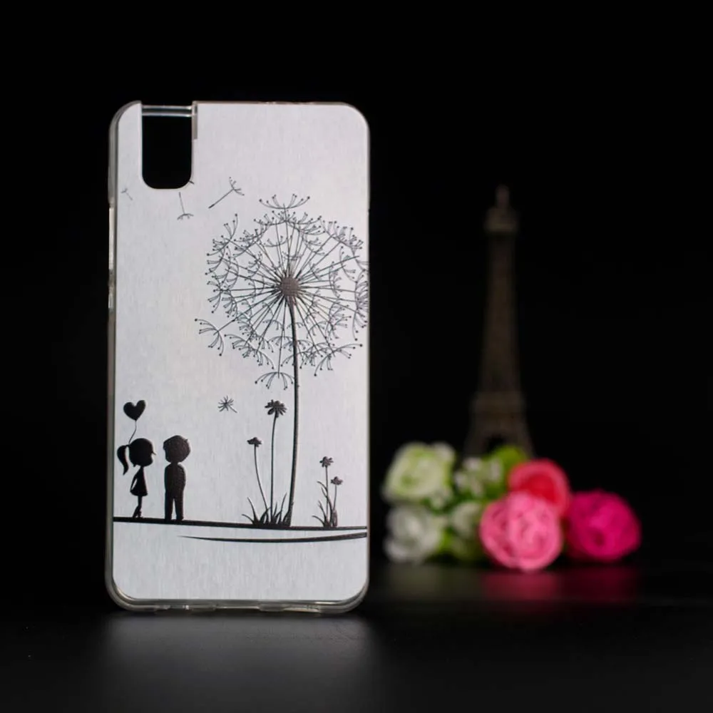 Fashion 3D Relief Printed Flower Case for Huawei Honor 7i Phone Soft TPU Back Protection Cover Shot X Cases | Мобильные телефоны и