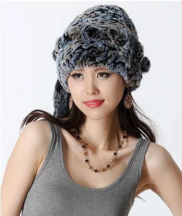 Осенне-зимние женские меховые шапки ручной работы | Аксессуары для одежды