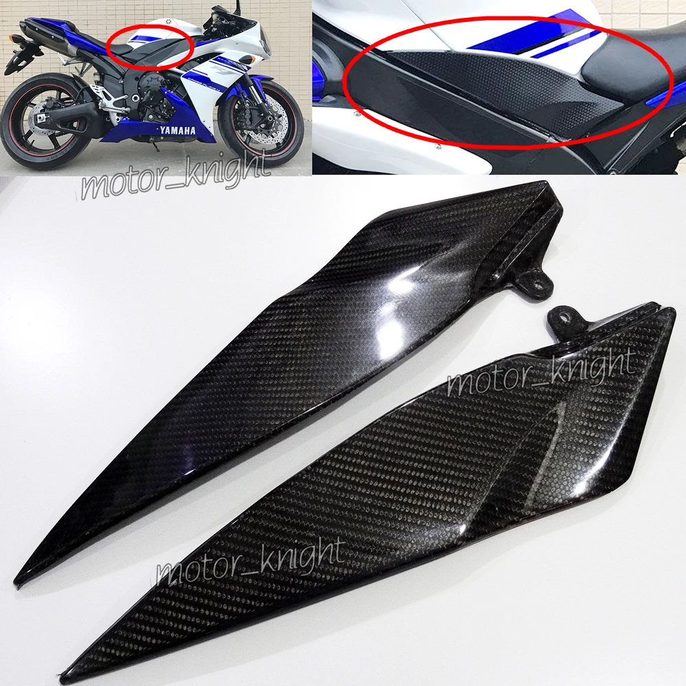 Подходит для Yamaha R1 2007 2008 саржевая новая 100% отделка боковых панелей из углеродного