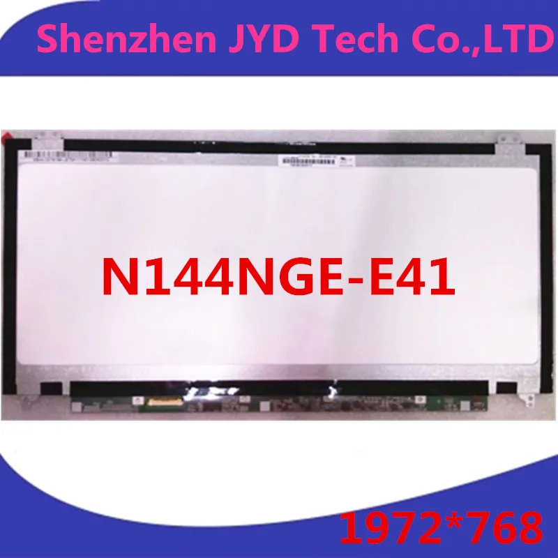 Бесплатная доставка Brand NEW 14.4 дюймов Оригинал LED LCD Экран N144NGE-E41 Для Toshiba U840W U845W U800W
