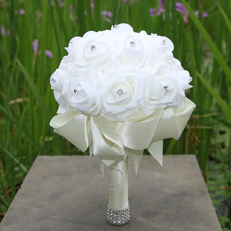 Wedding bouquets Bridal accessories supplies ornaments Flower girl Party | Дом и сад