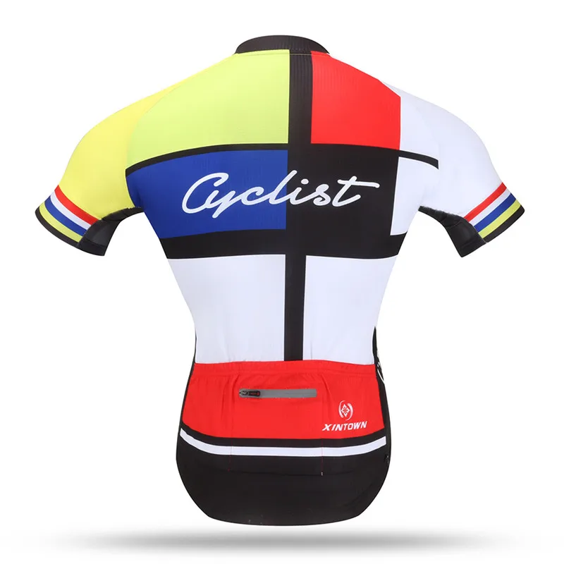 XINTOWN 2017 Pro Cycling трикотаж велосипед короткий рукав лето быстросохнущая дышащий