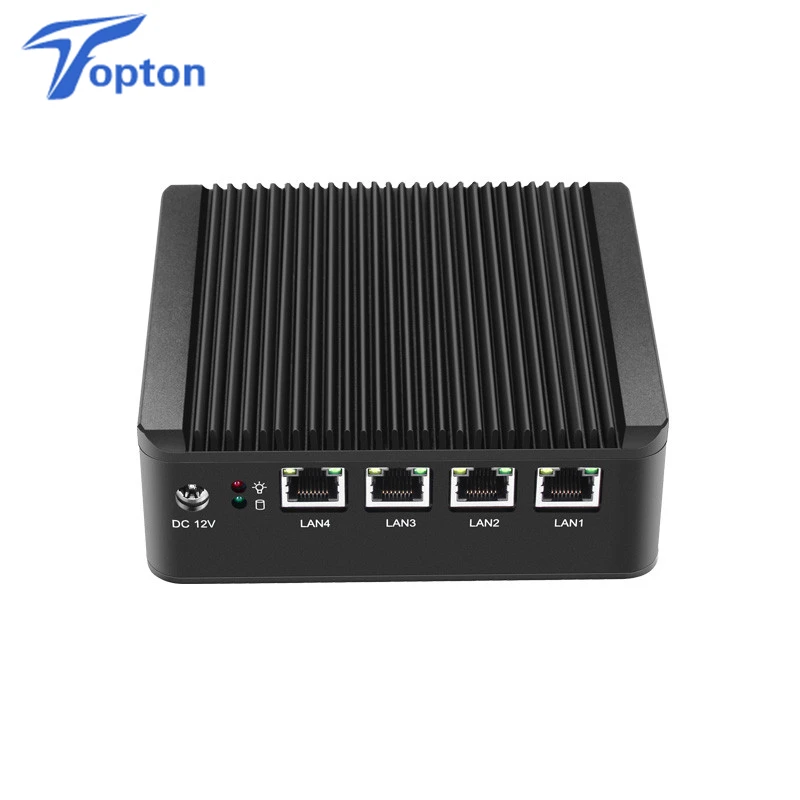 Мини ПК X86 4 * GBE Lan процессор celeron J1900 quad core Max 2 41 ГГц USB VGA 1080P Pfsense брандмауэр