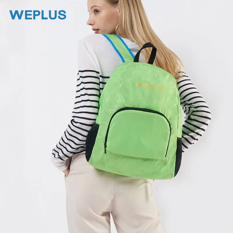 WEPLUS складной рюкзак ультра легкий для женщин водонепроницаемый школы