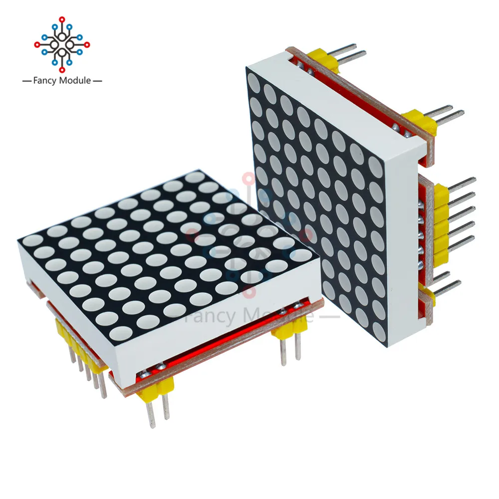 5 В/3,3 В СВЕТОДИОДНЫЙ матричный 8x8 MAX7219 дисплей модуль для Arduino NEU модуль