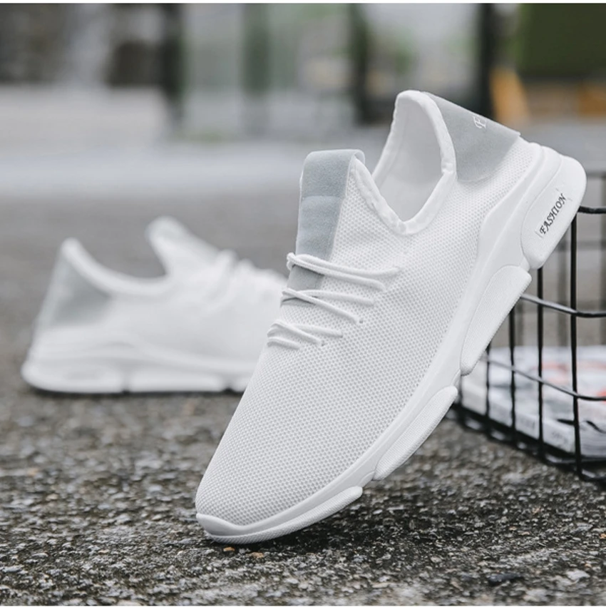 Мужская обувь новинка 2019 хит продаж дышащая Ультралегкая на шнуровке мужские