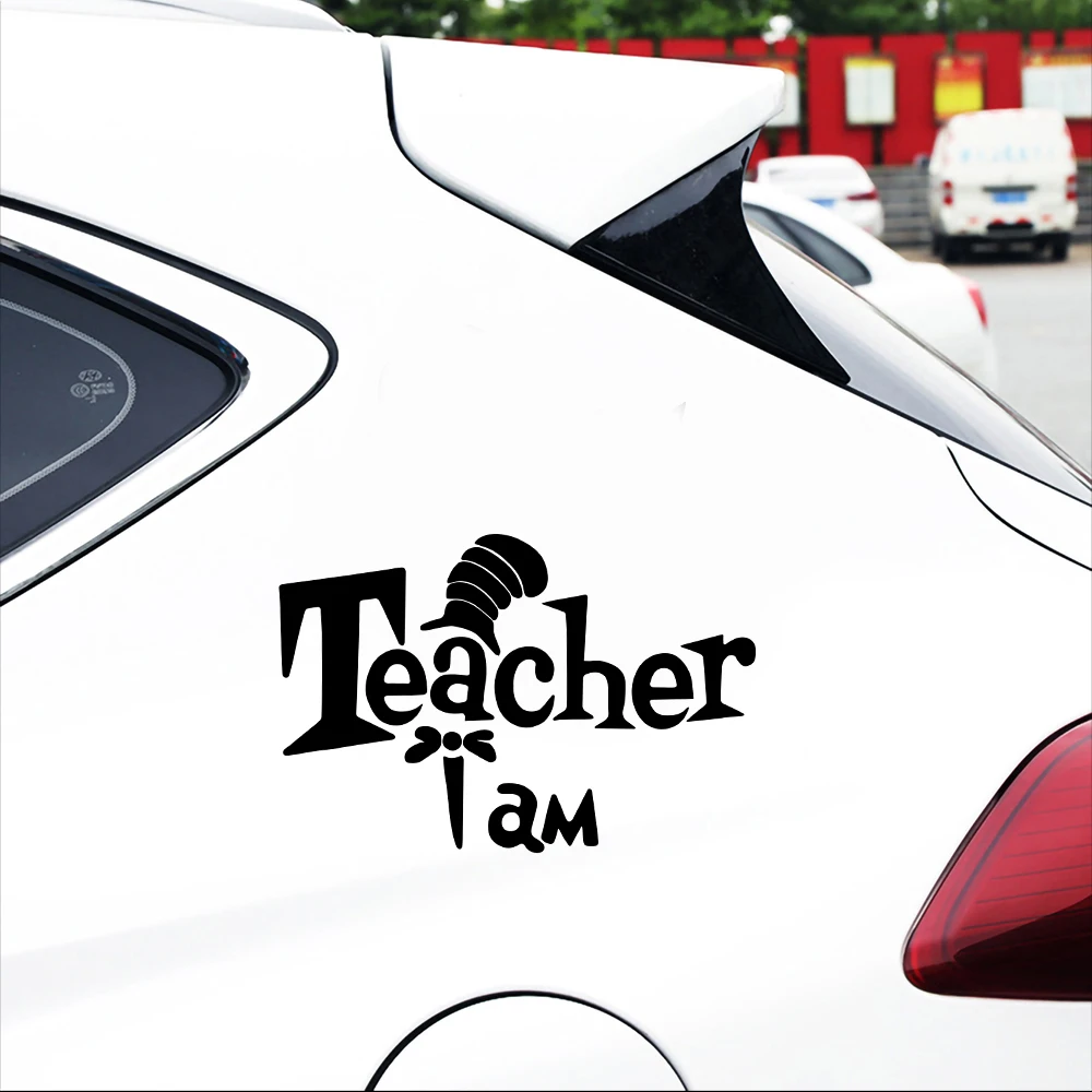 I'm a teacher Автомобильная наклейка Доберман украшение для стайлинга автомобиля