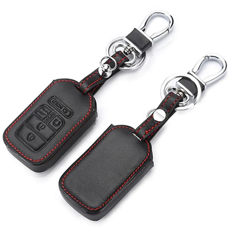 Чехол-кольцо для ключей из натуральной кожи подходит Honda Cr-V Civic Fit освобожденный