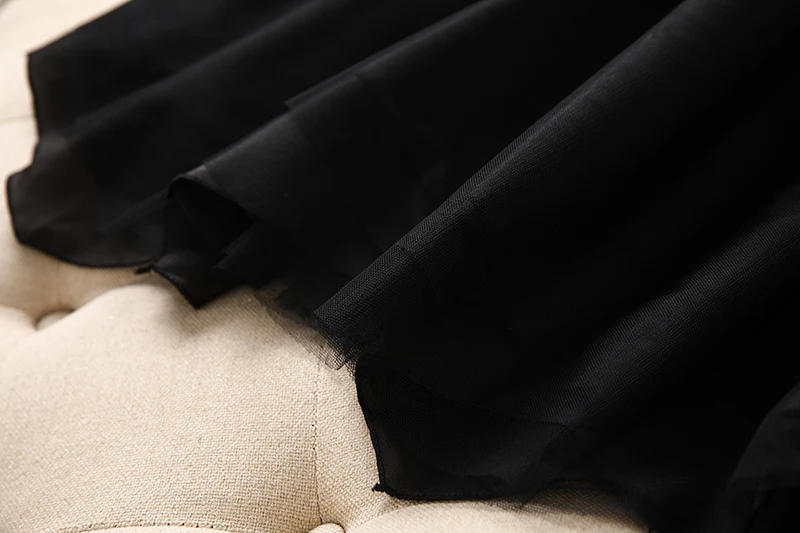 Летнее платье 2019 женское короткое стильное черное v образный вырез Спагетти