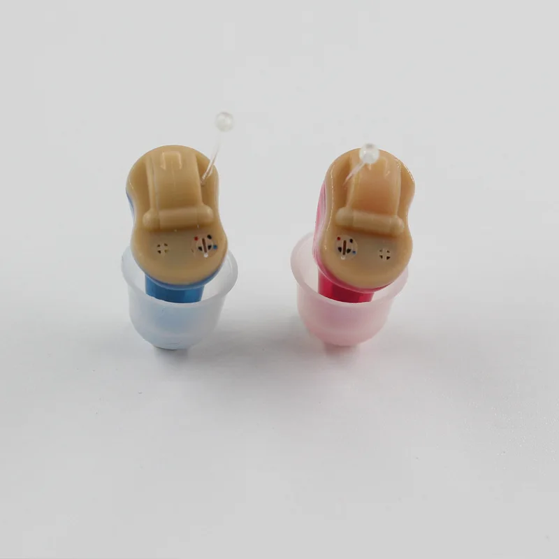 

Smallest CIC Ear AIDS Mini Hearing Aid Invisible Ear Amplifier Free Shipping Adjustable Digital Hearing Aids for Ealderly Deaf