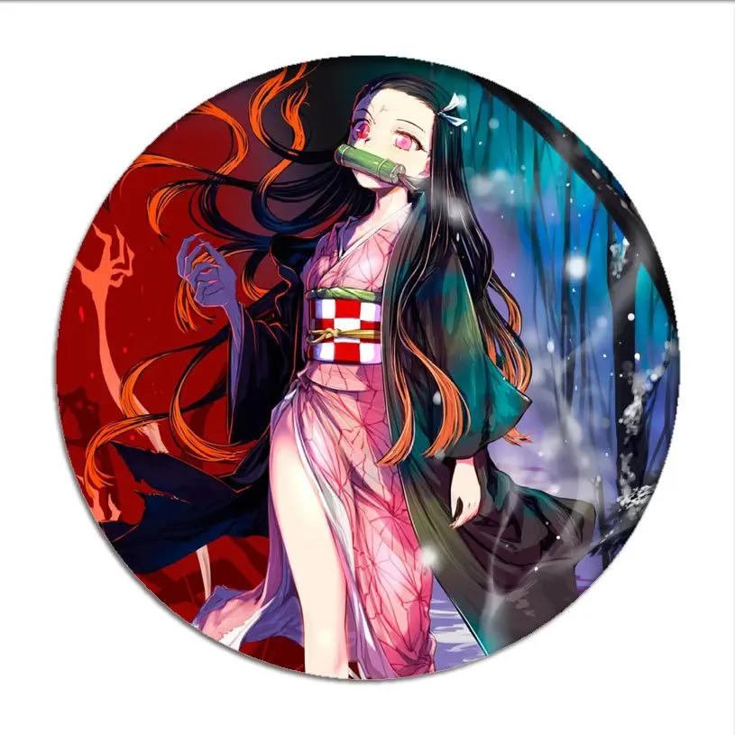 Новый демон убийца Kimetsu no Yaiba Значки для косплея брошь булавки Kamado Tanjirou икона