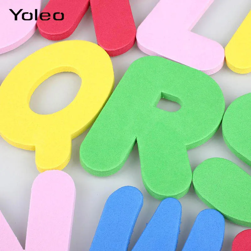 36 шт./компл. буквенно-цифровая головоломка с буквами Детские Игрушки для ванны