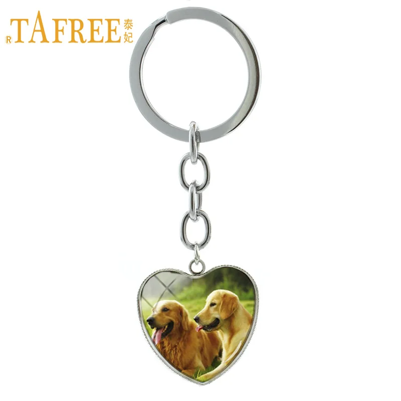 TAFREE изысканный животных брелок с фотографией кольцо подарки для любителей собак
