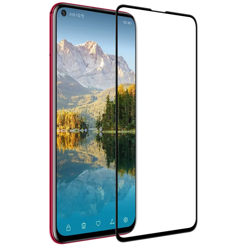 Полное покрытие закаленное стекло для HUAWEI Honor View 20 защитный чехол экрана