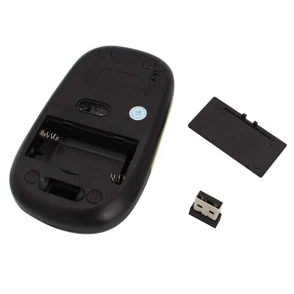Беспроводная компьютерная мышь 3D Mini Usb ультратонкая оптическая 2 4 ГГц тонкая