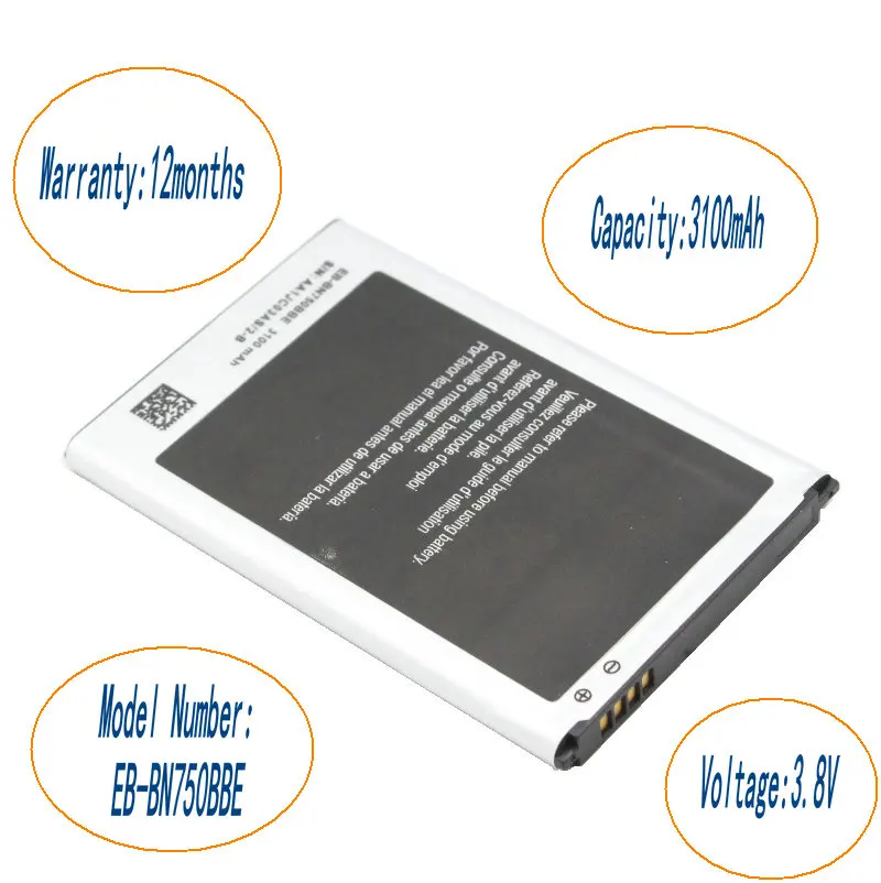ISkyamS 2x3100 мА/ч EB-BN750BBE запасная батарея + универсальное зарядное устройство для Samsung