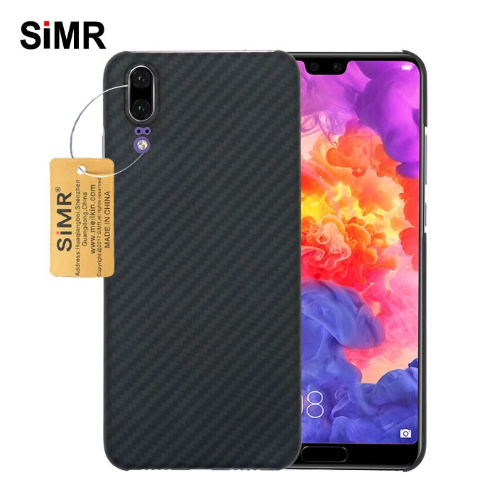 100% чехол из настоящего углеродного волокна для huawei P20 Pro роскошный шестигранный