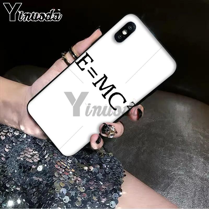 11pro MAX e mc2 E = mc Math Альберт Эйнштейн Роскошный Уникальный Дизайн чехол для телефона