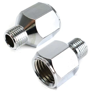 1 шт. адаптер для воздушного шланга аэрографа 14 дюйма BSP мама до 18 дюйма BSP папа разъем для воздушной щетки для воздушного компрессора