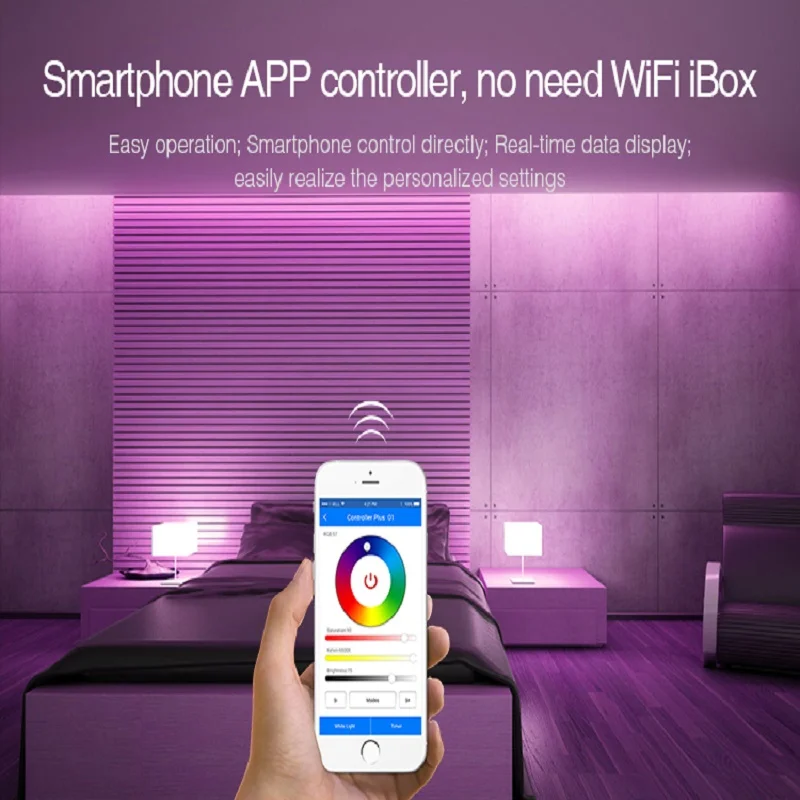 YL1 Milight RGB WiFi светодиодный контроллер сенсорный Amazon Alexa Голосовое управление Wi Fi