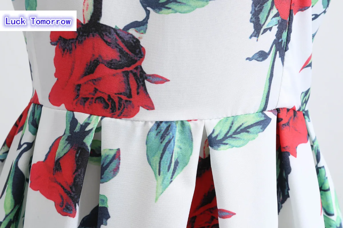 Винтажные Платья с цветочным принтом и в стиле ретро 50 s вечерние платья