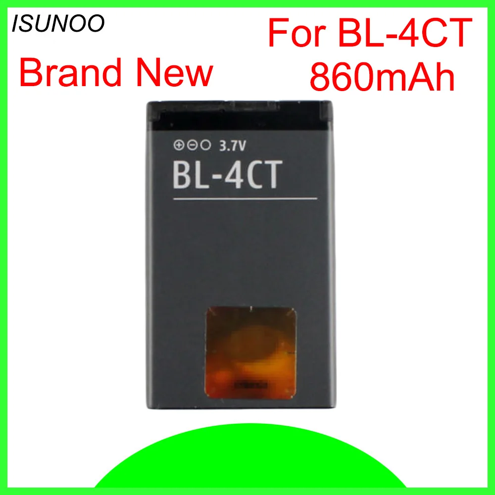 Аккумулятор ISUNOO на 860 мАч для Nokia 5310 6700S X3 7230 7310C 5630 2720 2720A 7210C 6600F|Аккумуляторы