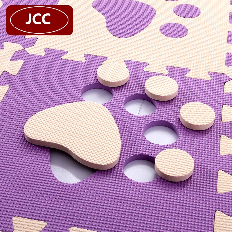 JCC Palmprint стиль EVA пена головоломка игровой коврик/детские ковры ковёр Блокировка