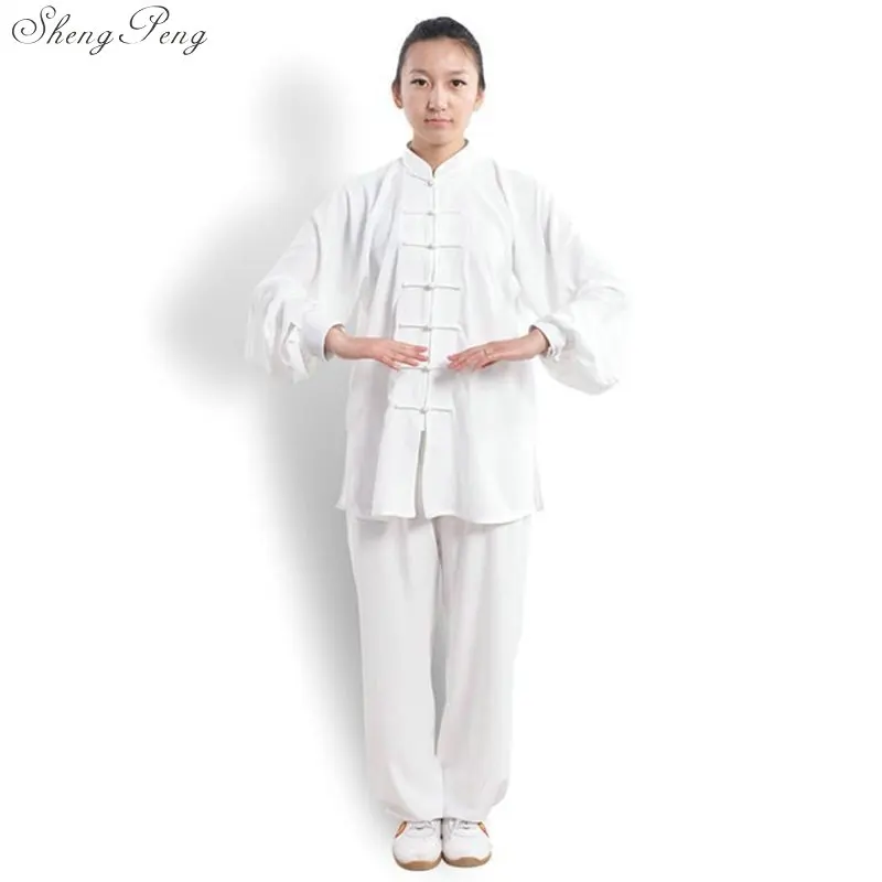Униформа Тай Чи одежда для женщин и мужчин wushu кунг фу костюм боевых искусств
