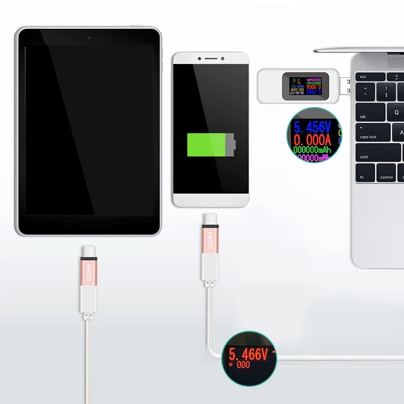 10 в 1 цифровой usb детектор Вольтметр Амперметр USB тестер напряжения тока