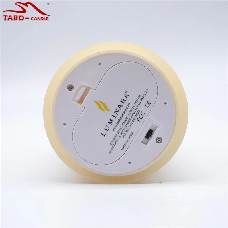 Деревенский Беспламенного Свечи с таймером dancinig пламени реалистичной свечи