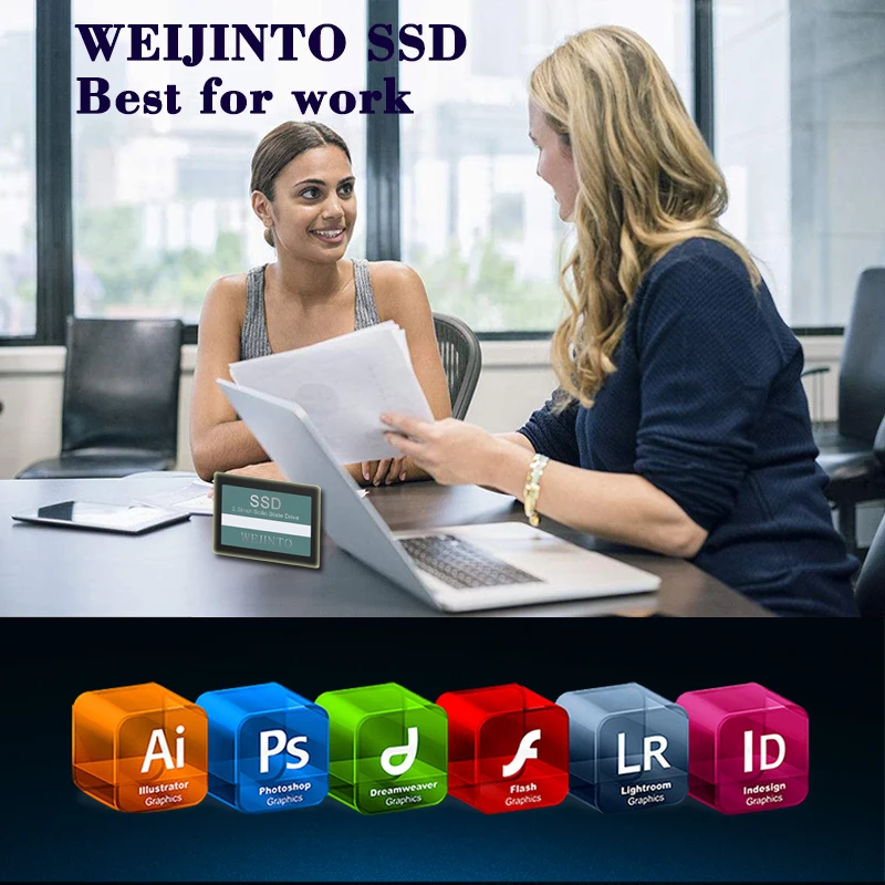 

WEIJINTO 2.5" internal 16GB 32GB 60GB 128GB 120GB 240GB SSD 64GB for PC Laptop desktop SATAIII SATAII Disc