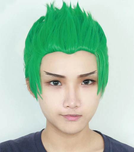 Overwatch Genji Shimada Skin Young Косплей Гэндзи парик |