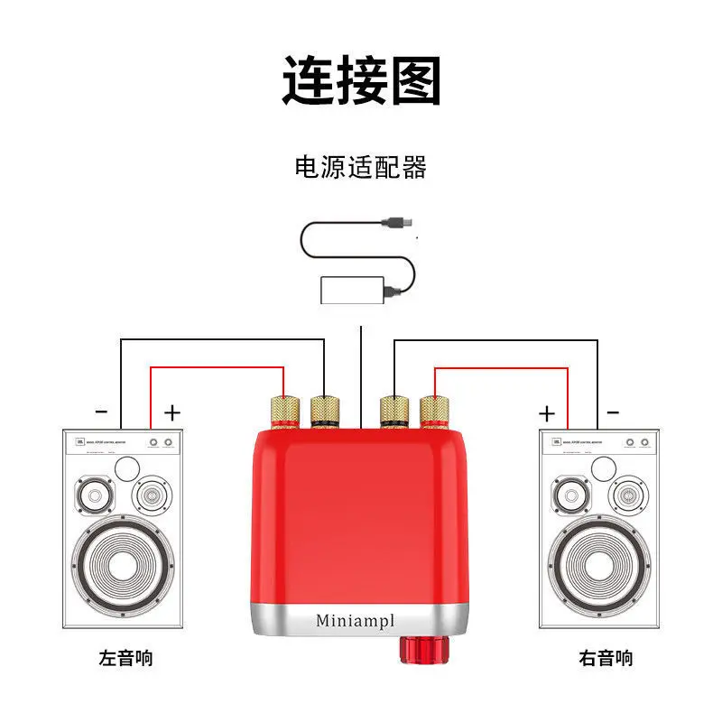 Мини Bluetooth 5 0 Hi Fi усилитель мощности класса D аудио hi fi Tpa3116 цифровой USB звуковая