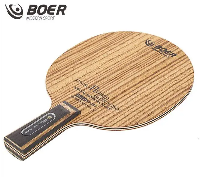 Ракетка для настольного тенниса BOER zebra с длинной ручкой и короткой ручкой|table tennis