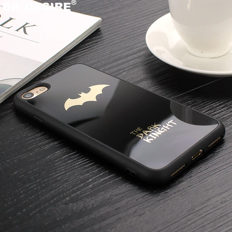 DR.DESIRE Dark Kinght Batman Phone Cover For 6 6s 7 Plus TPU Silicone Case iphone Cases Shell | Мобильные телефоны и