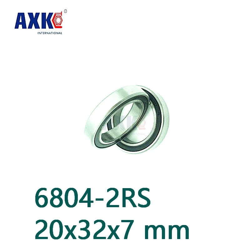 Axk Бесплатная доставка 6804 2rs Подшипник Abec 1 (10 шт.) 20x32x7 мм тонкий раздел