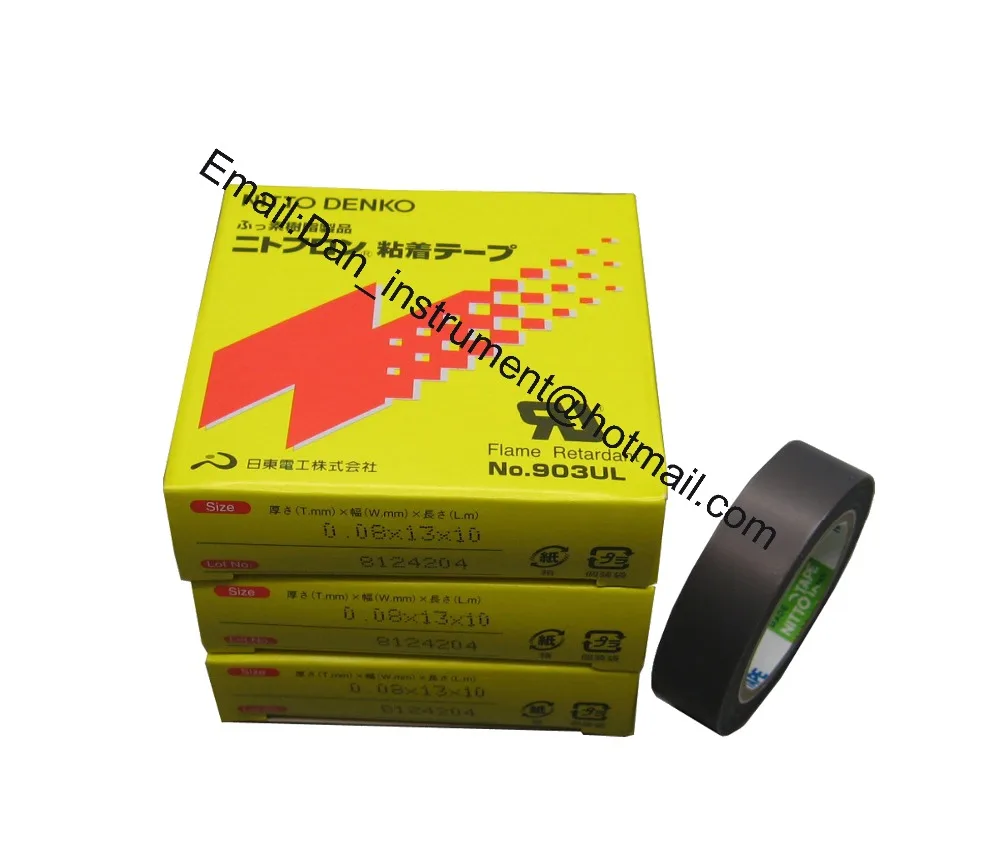 Лента Nitto Denko nitoflon 903UL T0.08mm * W13mm L10m для упаковочной машины|tape glue|bag comtape slap |
