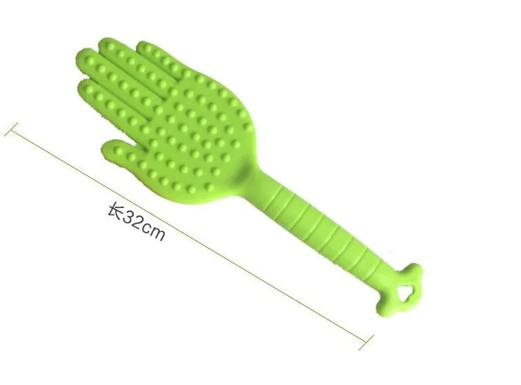 Силиконовый массажер Pat с плавающей точкой ручная ручка Полный режим тела