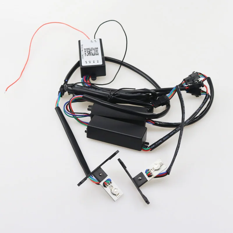 Бесплатная доставка Высокое качество Новый Led дьявол глаз демон RGBW изменение