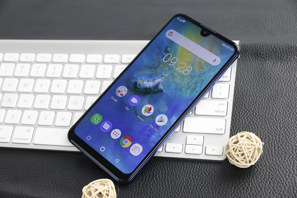 OUKITEL K9 7,1" FHD+ безрамочный экран капли воды Дисплей 6000 мА/ч, Батарея 5 V/6A Quick Charge смартфон 4 Гб 64 Гб 16MP/8MP Face ID мобильного телефона