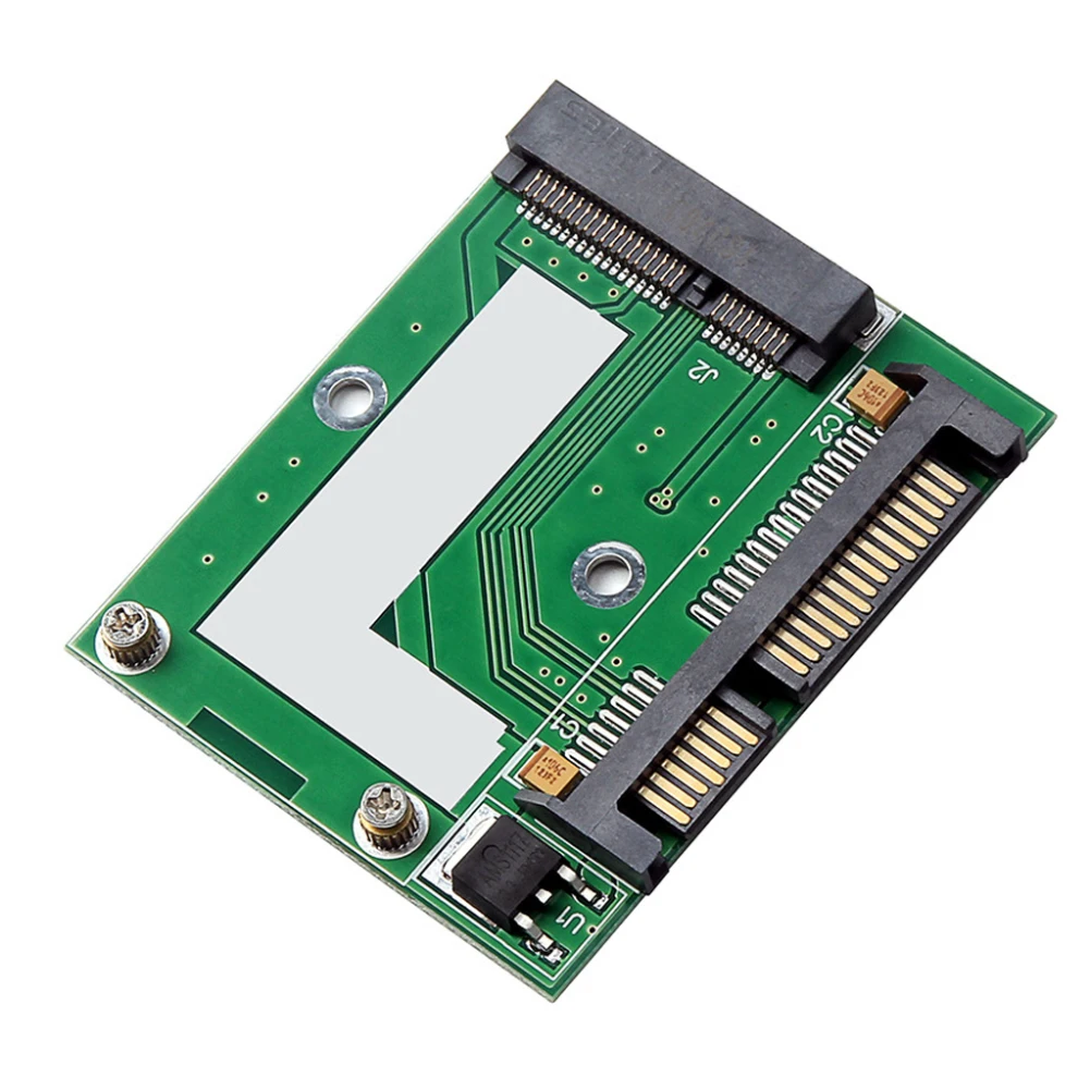 Новое поступление 6Gps mSATA Mini PCI Express SSD до 2 5 дюймов SATA3 адаптер карта конвертер