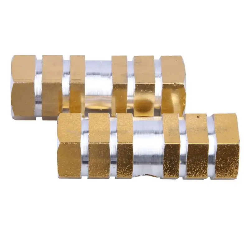 2 шт. велосипед педали 1 пара оси Алюминий сплава трюк подножки для езды на